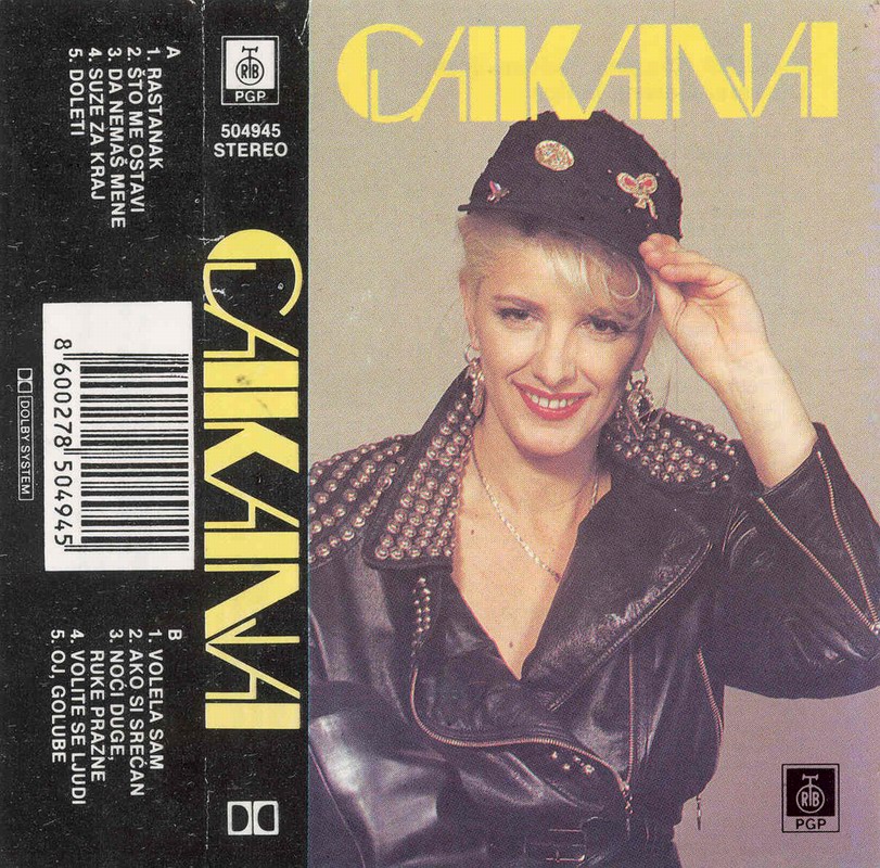 Cakana 1993 Rastanak Kaseta prednja