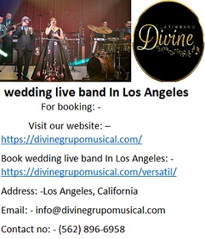 wedding live band In Los Angeles