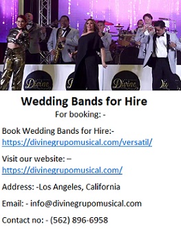 Wedding Bands for Hire