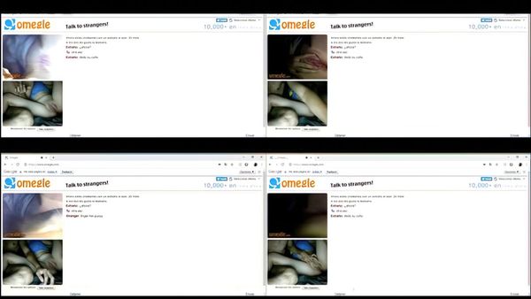 Omegle Lesbian And Couple Part 2