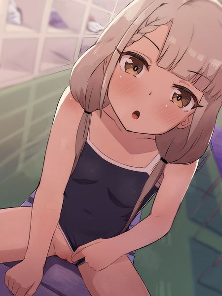 プール授業をさぼって二人でえっちしてたら、他の男子に見つかってしまう久川凪
