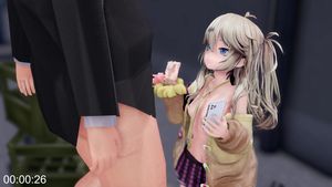 [ますたー🔞] つむぎちゃん路地裏自撮りフェラ