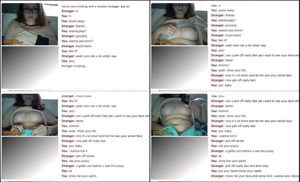 Omegle Baby With Big Tits Ask Me To Jerk Off Faster