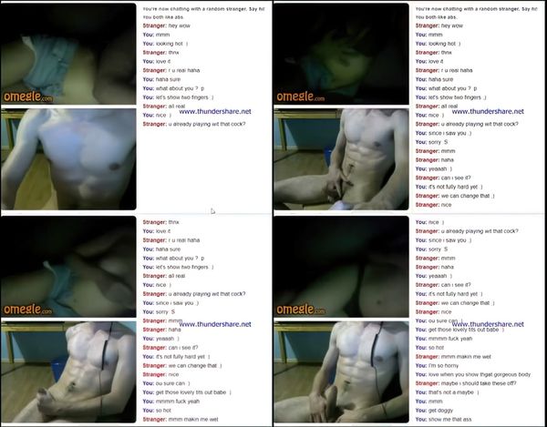 Shady  Hornysexy Omegle Girl Shows Tits And Gets Playful