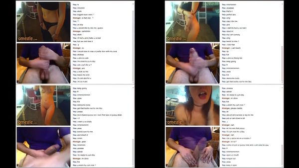 Omegle Huge Dick  Sexy Horny Chick Get Naked
