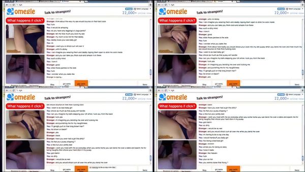 Omegle Hottie Is Obsessed With My Cock Part 3 Of 4