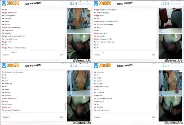 Omegle 85 Girl Continues Cumming After I Cum