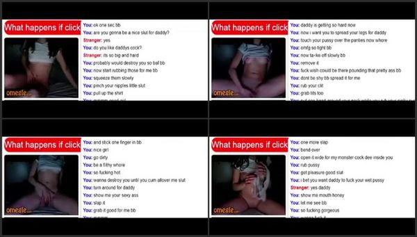 18 Years Old Girl Masturbates With Me On Omegle