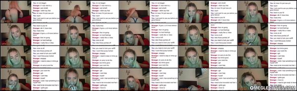 Omegle Hot Teen Gets Nude