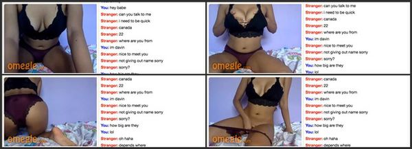 18 Yrs Omegle Skinny Teen Masturbate With Me