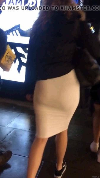 Hot Bubble Butt Slut, Tight Dress-xhvfhtg